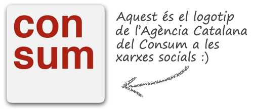 Logotip de l'Agncia Catalana del Consum a les xarxes socials