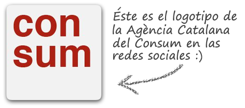 Logotipo de la Agncia Catalana del Consum en las redes sociales