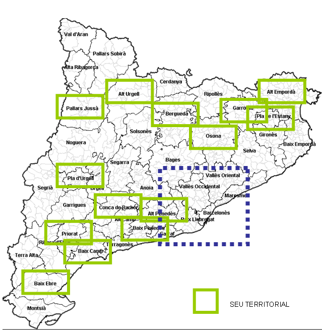 mapa ECC Territorial 2010-11